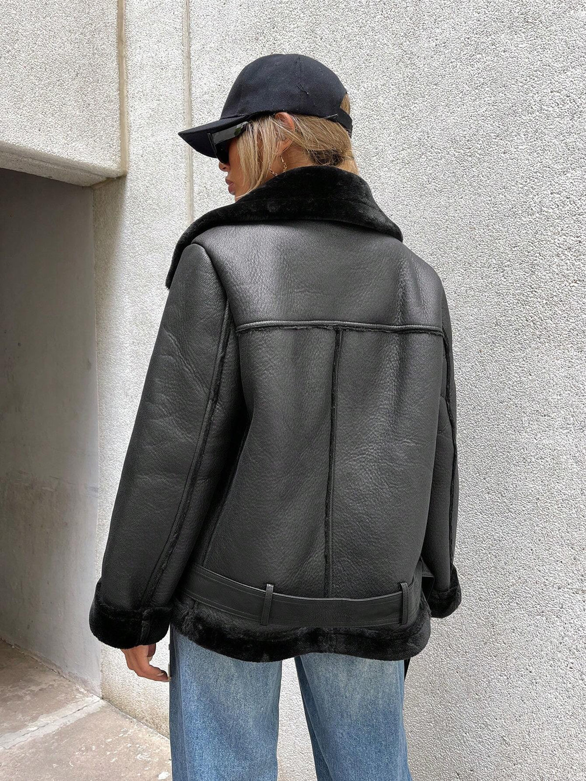Giacche con zip con cintura